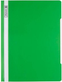 BRUNNEN Schnellhefter Kunststoff hellgrün DIN A4 überbreit