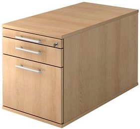 Thumbnail - HAMMERBACHER Solid Rollcontainer eiche 4 Auszüge 42,8 x 80,0 x 51,2 cm