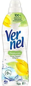 Vernel Naturals Ylang Ylang & Süßgras Weichspüler flüssig, 0,814 l