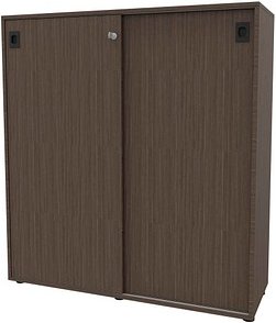 Quadrifoglio Schiebetürenschrank Idea, IDEC07M/ECECR eukalyptus 2 Fachböden 120,0 x 42,6 x 131,0 cm