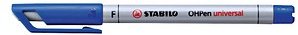Thumbnail - STABILO OHPen universal Folienstifte blau 0,7 mm non-permanent, 10 St.