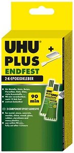 UHU PLUS ENDFEST 2 Komponenten-Kleber 136,0 g, 1 St.