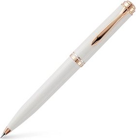 Pelikan Kugelschreiber Souverän K600 weiß/rose-gold, Schreibfarbe: schwarz, 1 St.