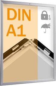 SPRINTIS Klapprahmen silber 59,4 x 84,1 cm, 1 St.