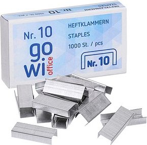 Gowi Heftklammern No.10, 1.000 St.