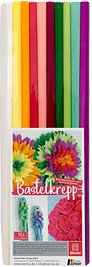 Werola Krepppapier Trend farbsortiert 31 g/qm 10 Rollen
