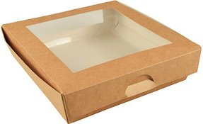 Thumbnail - PAPSTAR Feinkostboxen pure 19,0 x 19,0 cm, 25 St.