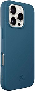 WOODCESSORIES Bio Case Handy-Cover für Apple iPhone 16 Pro navy