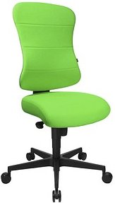 Topstar Bürostuhl Art Comfort, SP800T35 Stoff grün, Gestell schwarz
