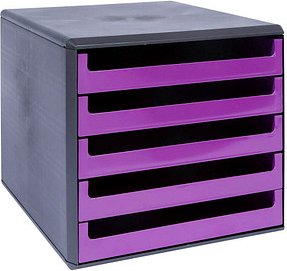 Thumbnail - M&M Schubladenbox 30057672, DIN A4 mit 5 Schubladen, 1 St.