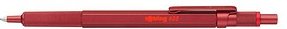 Thumbnail - rotring Kugelschreiber 600 metallic-rot, Schreibfarbe: schwarz, 1 St.