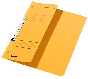 AKTION: LEITZ Einhakhefter 3744 Karton gelb DIN A4, halber Deckel, 1 St. mit Prämie nach Registrierung