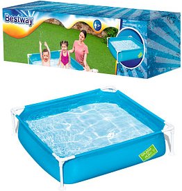 Bestway® Frame-Pool Family 365,0 l blau 122,0 x 122,0 x 30,5 cm