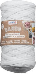 GLOREX Makramee Garn weiß Bands, 1 St.