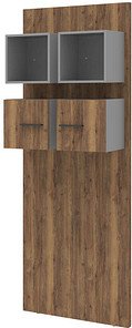 Thumbnail - röhr Wandboard quantum eiche, grau 80,0 x 30,0 x 220,5 cm