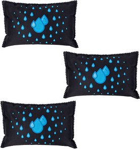 WENKO Auto-Entfeuchter schwarz, 3x 1,0 kg