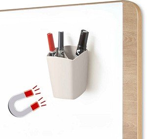 Thumbnail - cep Stiftehalter 530M TERRA NOVA beige recycelbares Polystyrol 7,4 x 7,8 x 9,5 cm