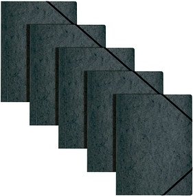 Thumbnail - herlitz Eckspanner easy orga DIN A4 schwarz, 5 St.