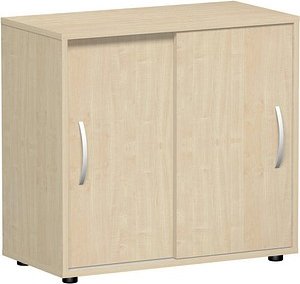 geramöbel Schiebetürenschrank Flex, S-382501-AA ahorn 1 Fachboden 80,0 x 40,0 x 75,2 cm