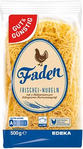 GUT&GÜNSTIG Frischei-Faden 500,0 g