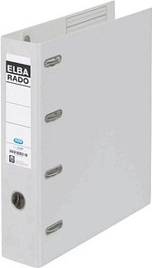 ELBA Doppelordner weiß Kunststoff 7,5 cm, 1 St.