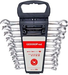 Thumbnail - GEDOREred Ringratschen-Maulschlüssel-Satz 3301003 10-tlg.