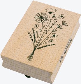 artoz Motivstempel Blumenstrauss 4,0 x 6,0 cm