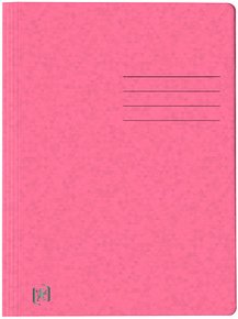 OXFORD Schnellhefter TOP FILE+ Karton rosa DIN A4
