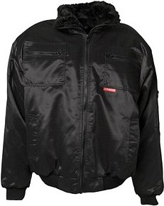 Thumbnail - PLANAM® Herren Pilotenjacke GLETSCHER schwarz Größe XL