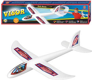 Günther® Flugspielzeug Wurfgleiter Visor weiß