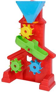Sandspielzeug Sand & Wassermühle rot, 1 St.