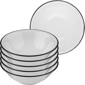 Thumbnail - 6 ID Fine Schalen Modest Black Lona grau 18,0 cm