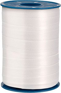 PRÄSENT Geschenkband AMERICA matt weiß 10,0 mm x 250,0 m
