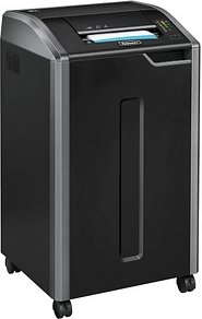 Thumbnail - AKTION: Fellowes Powershred 425Ci Aktenvernichter mit Partikelschnitt P-4, 4 x 30 mm, bis 30 Blatt, schwarz mit 150 Euro...