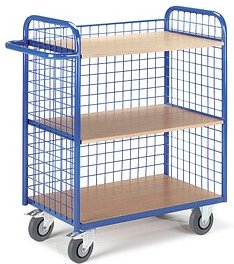 Thumbnail - Rollcart Etagenwagen 08-7351 blau 98,0 x 50,0 x 107,0 cm