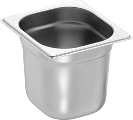 Bartscher GN-Behälter Top Line 1/6 silber 2,4 l, 1 St.