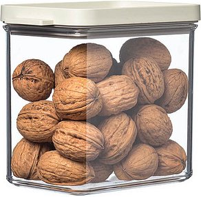 MEPAL Vorratsdose Omnia 13,3 cm hoch weiß 1,1 l, 1 St.