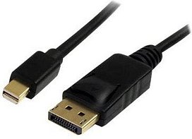 StarTech.com DisplayPort/Mini DisplayPort Kabel MDP2DPMM2M 2,0 m schwarz, 1 St.