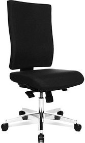 Thumbnail - Topstar Bürostuhl Lightstar 20, LS29W0G20 Stoff schwarz, Gestell alu