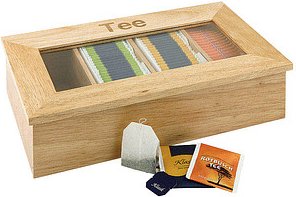 APS Teebox braun 20,0 x 33,5 cm, 1 St.