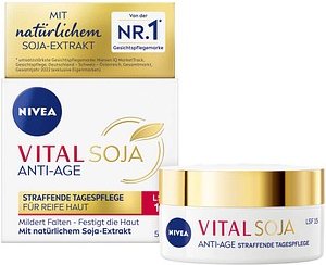 NIVEA VITAL SOJA ANTI-AGE LSF 15 Gesichtscreme 50,0 ml