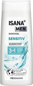 ISANA MEN 3in1 SENSITIV Duschgel 300 ml
