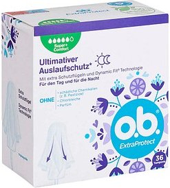 Thumbnail - o.b. Tampons ExtraProtect Super+Comfort für sehr starke Periode, 36 St.