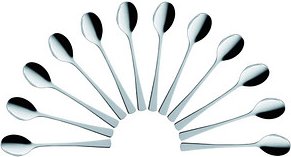 solex® Kaffeelöffel Karina silber, 12 St.