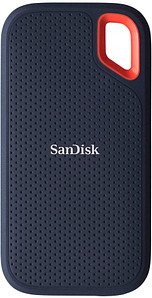 SanDisk Extreme Portable SSD V2 1 TB externe SSD-Festplatte schwarz, orange
