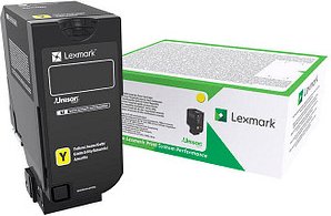 Lexmark 74C2HYE gelb Toner