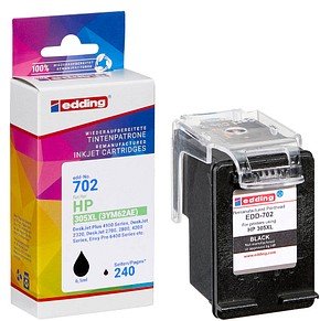 Thumbnail - edding EDD-702 schwarz Druckerpatrone kompatibel zu HP 305XL (3YM62AE)