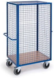 Thumbnail - Rollcart Paketwagen 08-7666 blau 138,5 x 85,0 x 180,0 cm