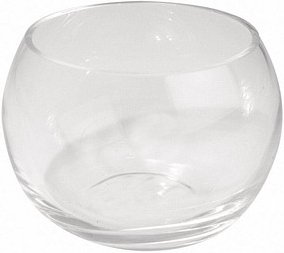 Thumbnail - Rayher Windlicht transparent rund Ø 8,5 cm, 1 St.