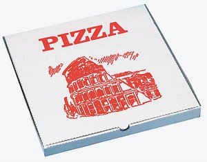 STARPAK Pizzakartons 33,0 x 33,0 cm, 100 St.